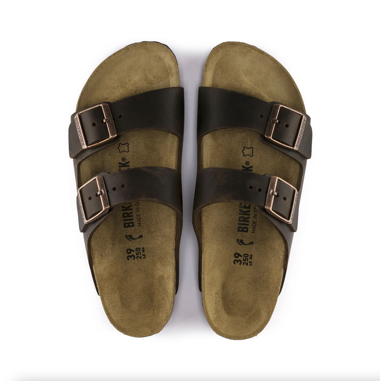 Birkenstock 0052531 Arizona Oiled Leather Habana Regular