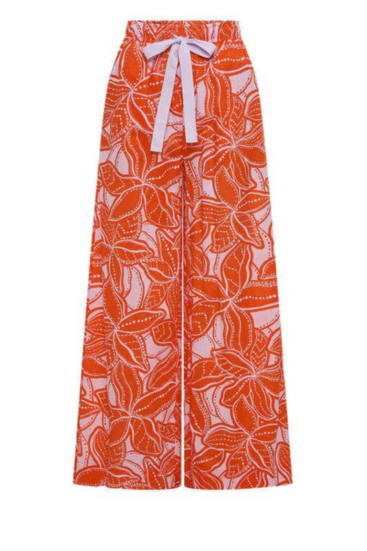 Bohemian Traders printed pants - elastic waist