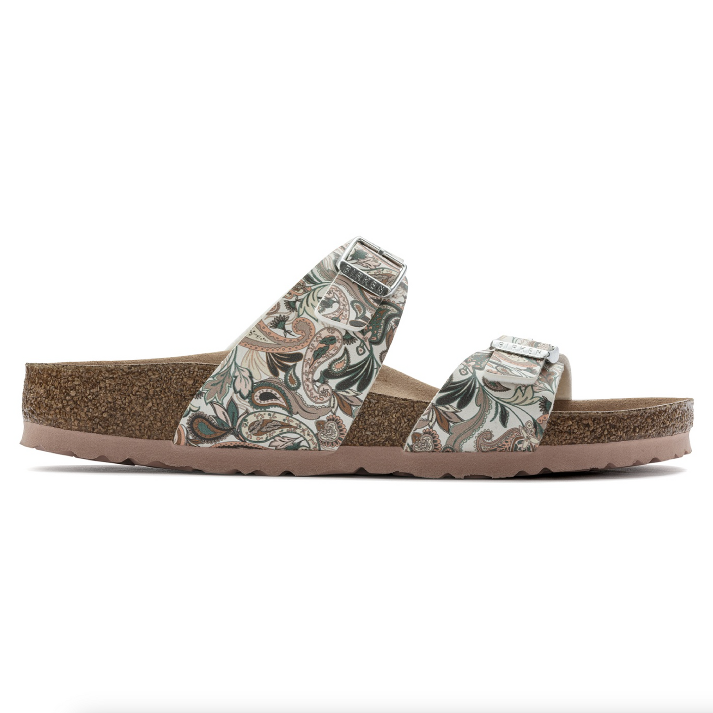 Birkenstock 1023212 Sydney BS Vegan Paisley Light Rose Regular