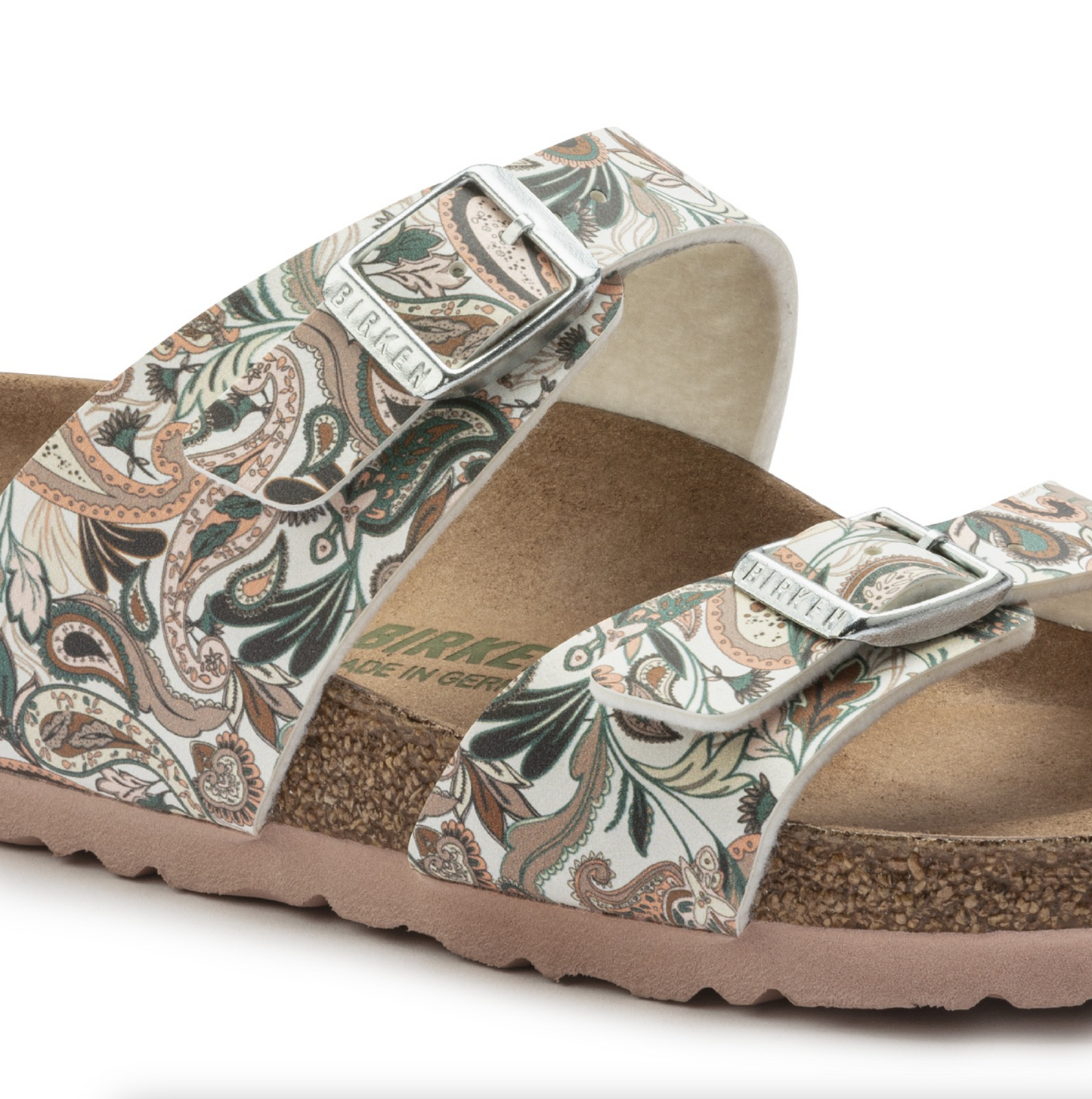 Birkenstock 1023212 Sydney BS Vegan Paisley Light Rose Regular