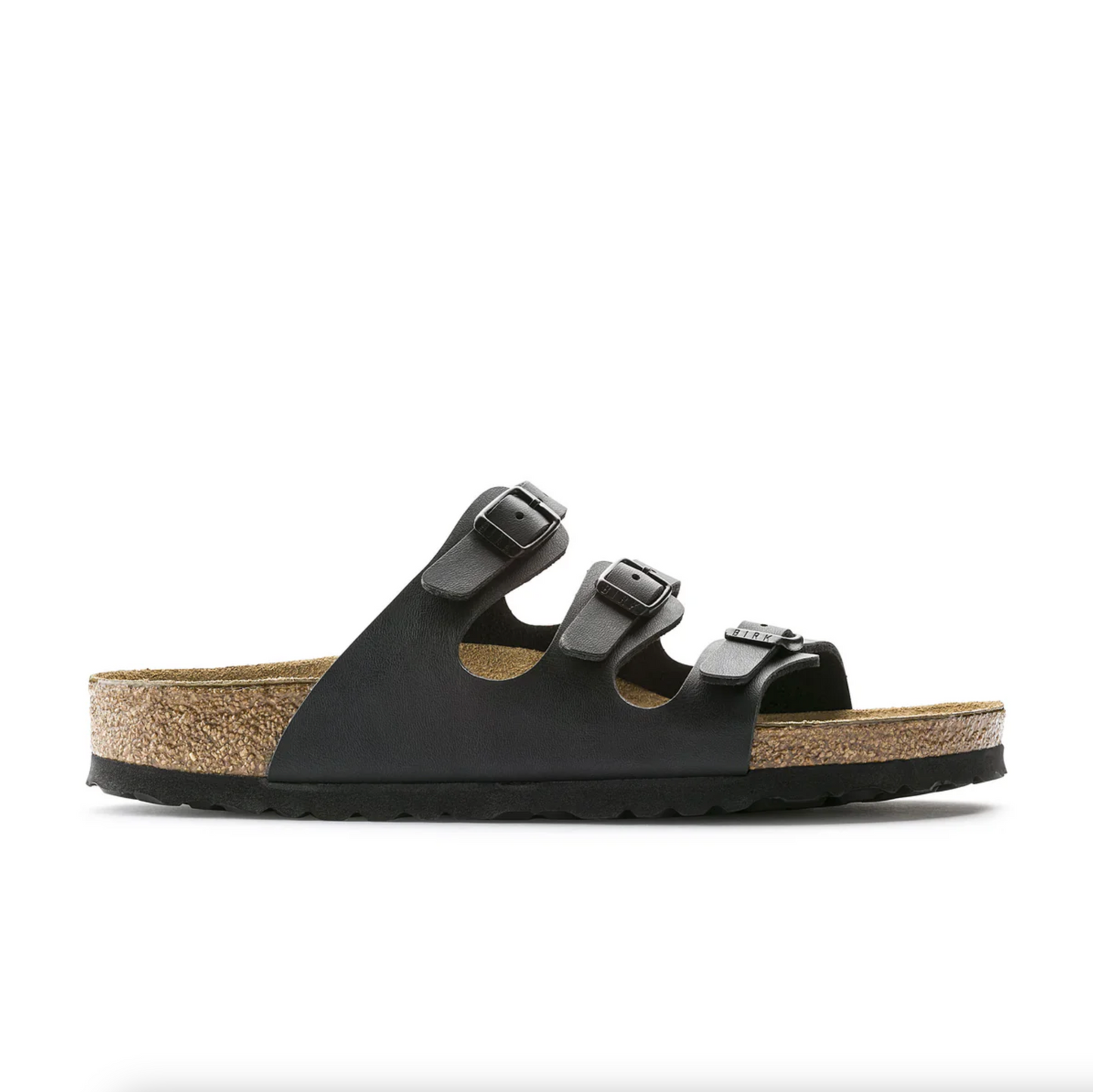 Birkenstock 053013 Florida Black SFB Narrow