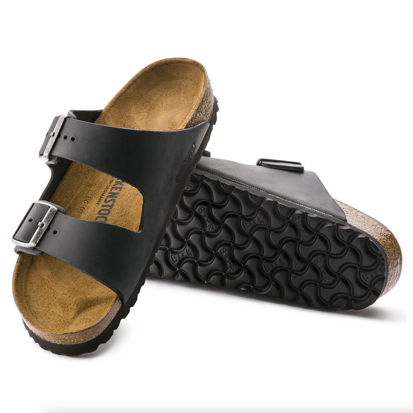 Birkenstock 0552111 Arizona NU Oiled Black Regular (BSR)