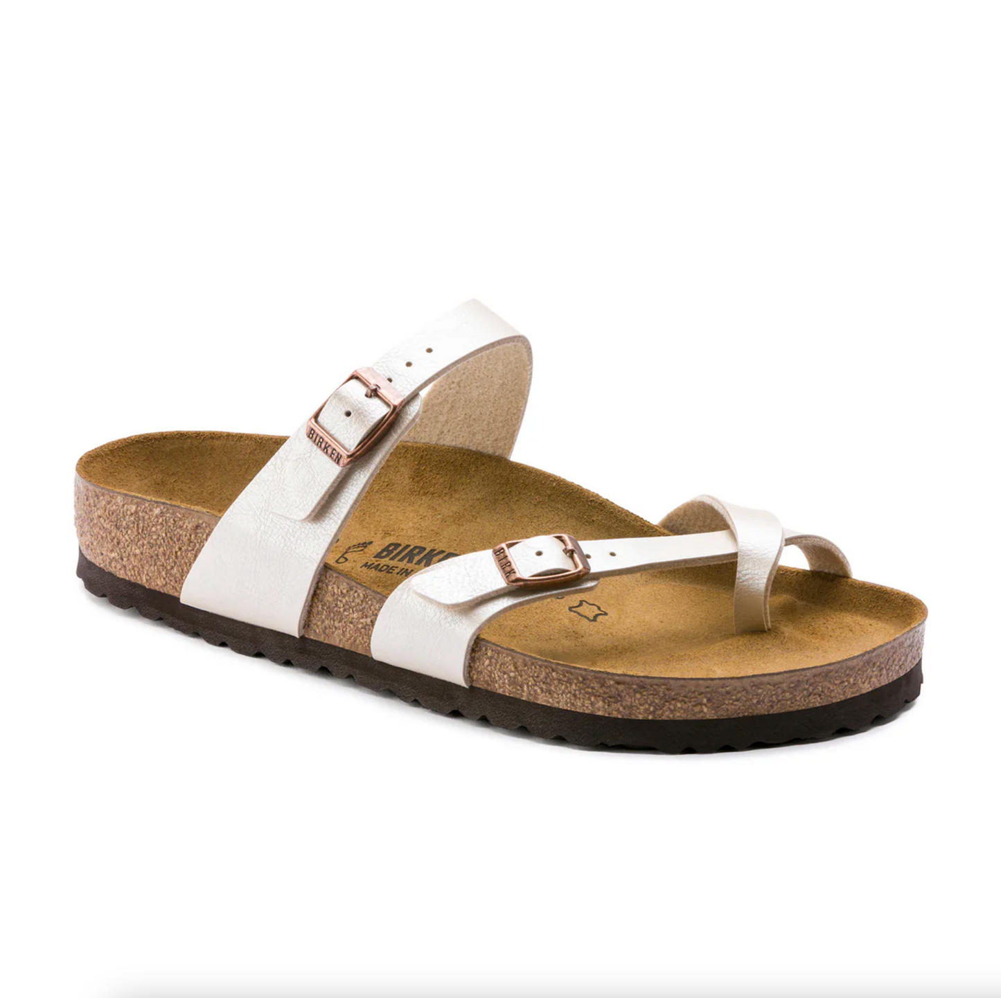 Birkenstock 071661 Mayari BF Graceful Pearl White Regular