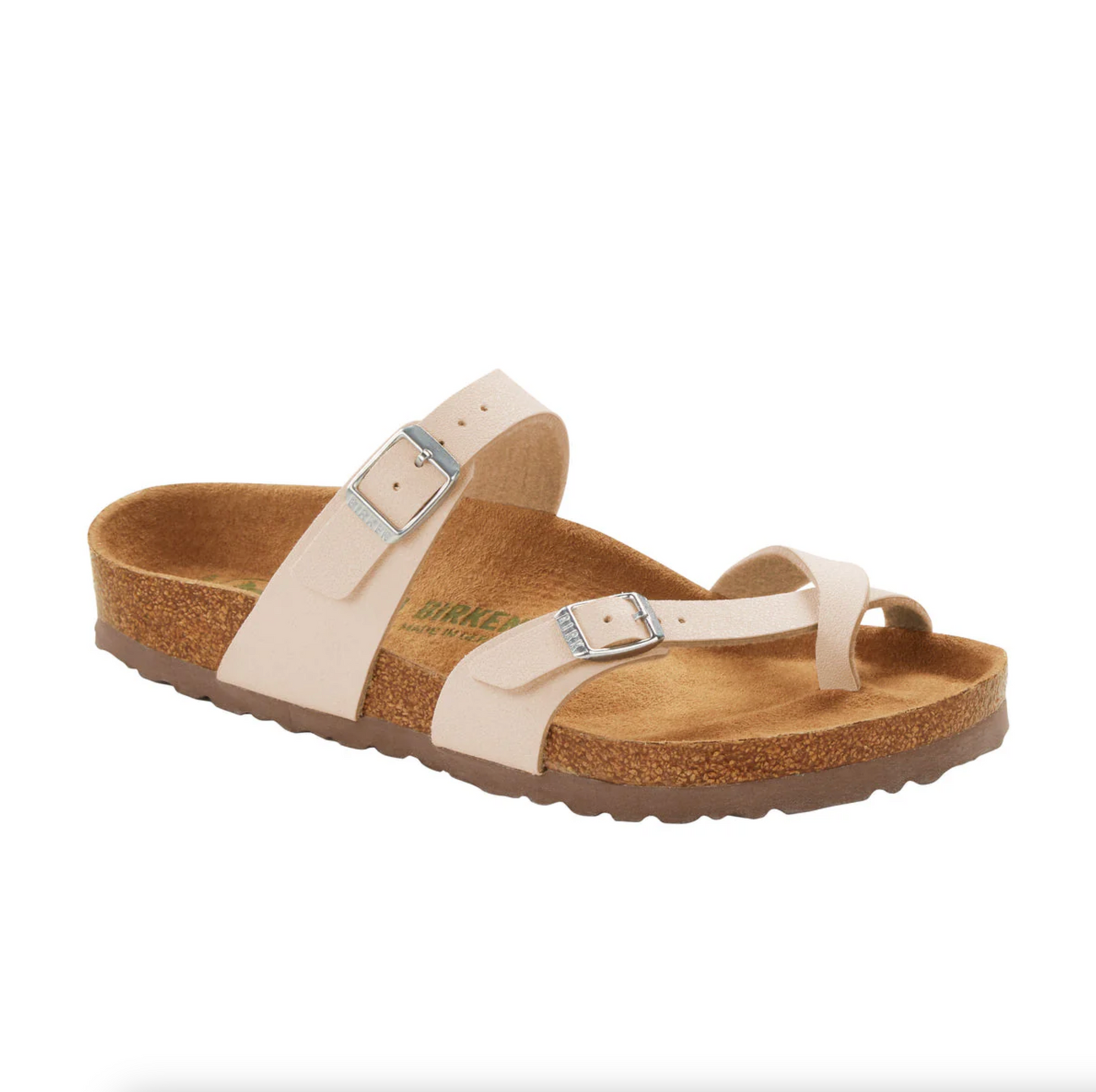 Birkenstock 1018488 Mayari Light Rose BirkiBuc/ Microfibre Vegan Regular