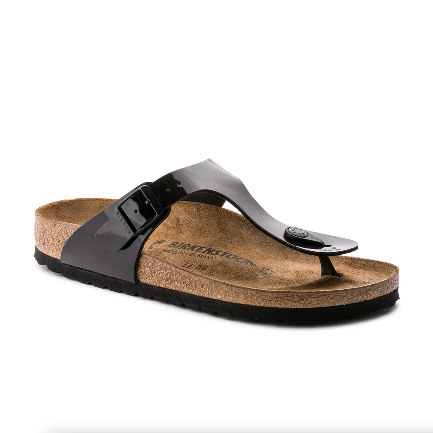 Birkenstock 0043663 Gizeh Black Patent Narrow