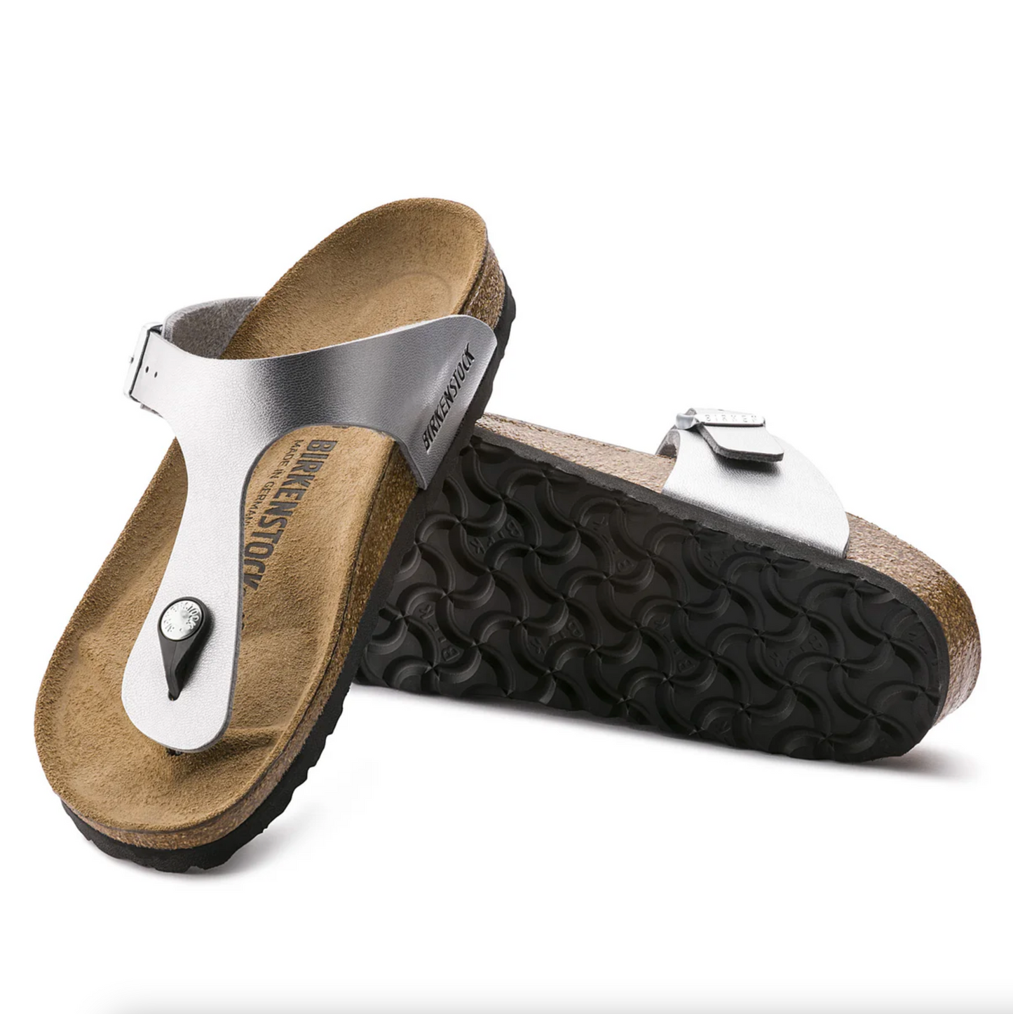 Birkenstock 0043851 Gizeh BF Silver Regular (BSR)