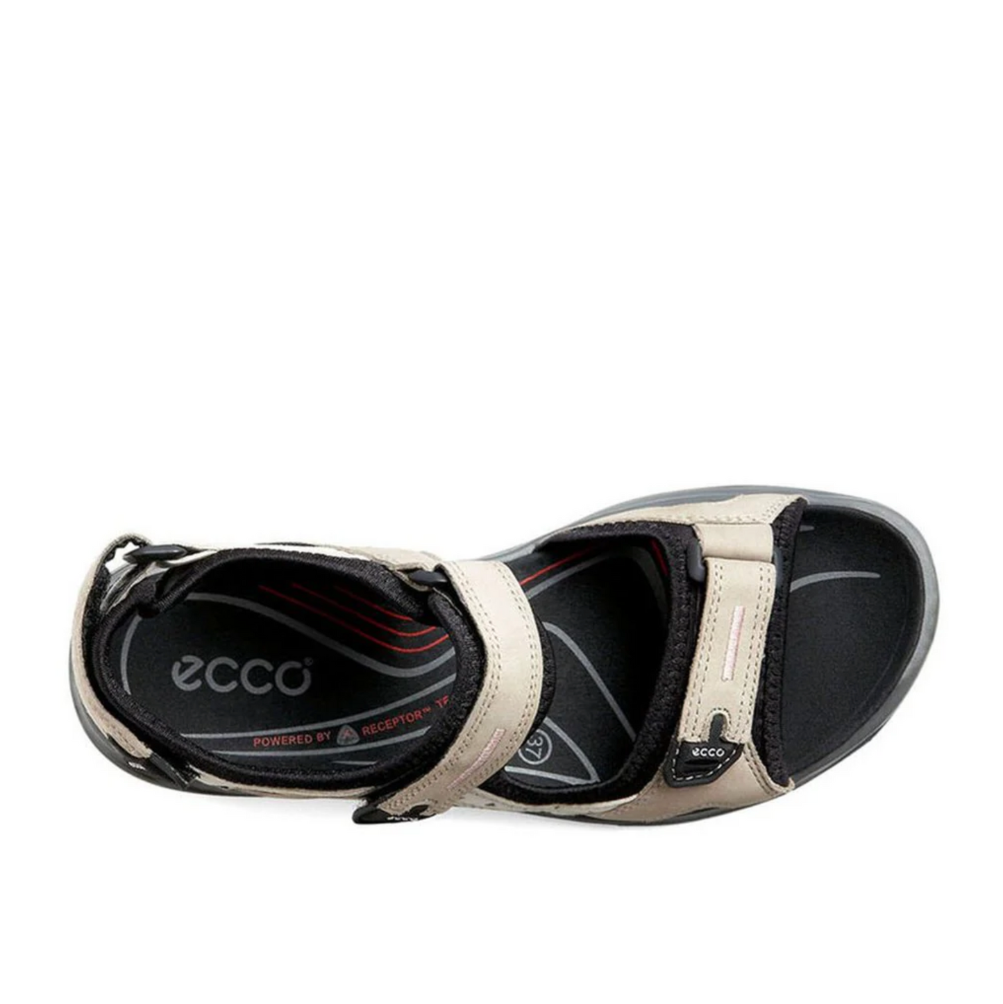 ECCO Offroad Women's Sport Sandal Atmosphere/Ice White/Black