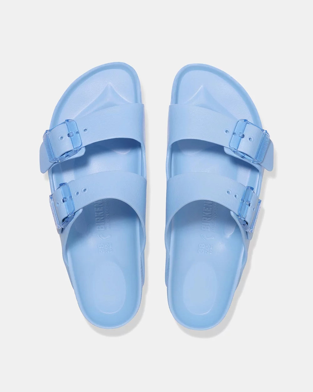 Birkenstock 1030560 Arizona EVA Stealth Buckle Dusty Blue Narrow