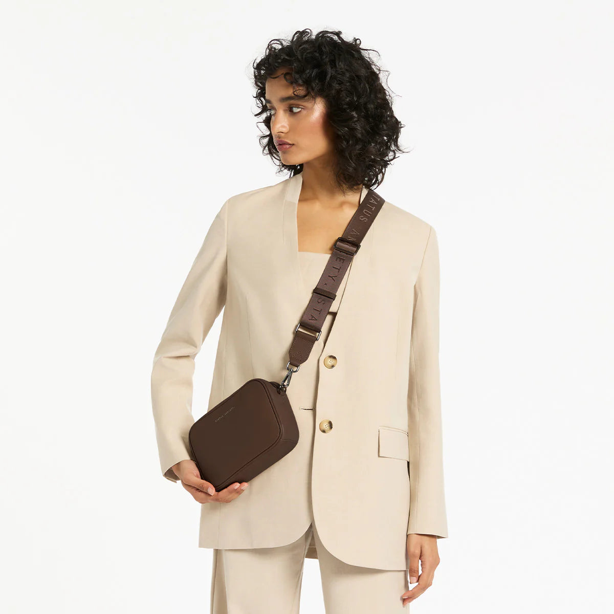 Status Anxiety Plunder With Webbed Strap Bag
