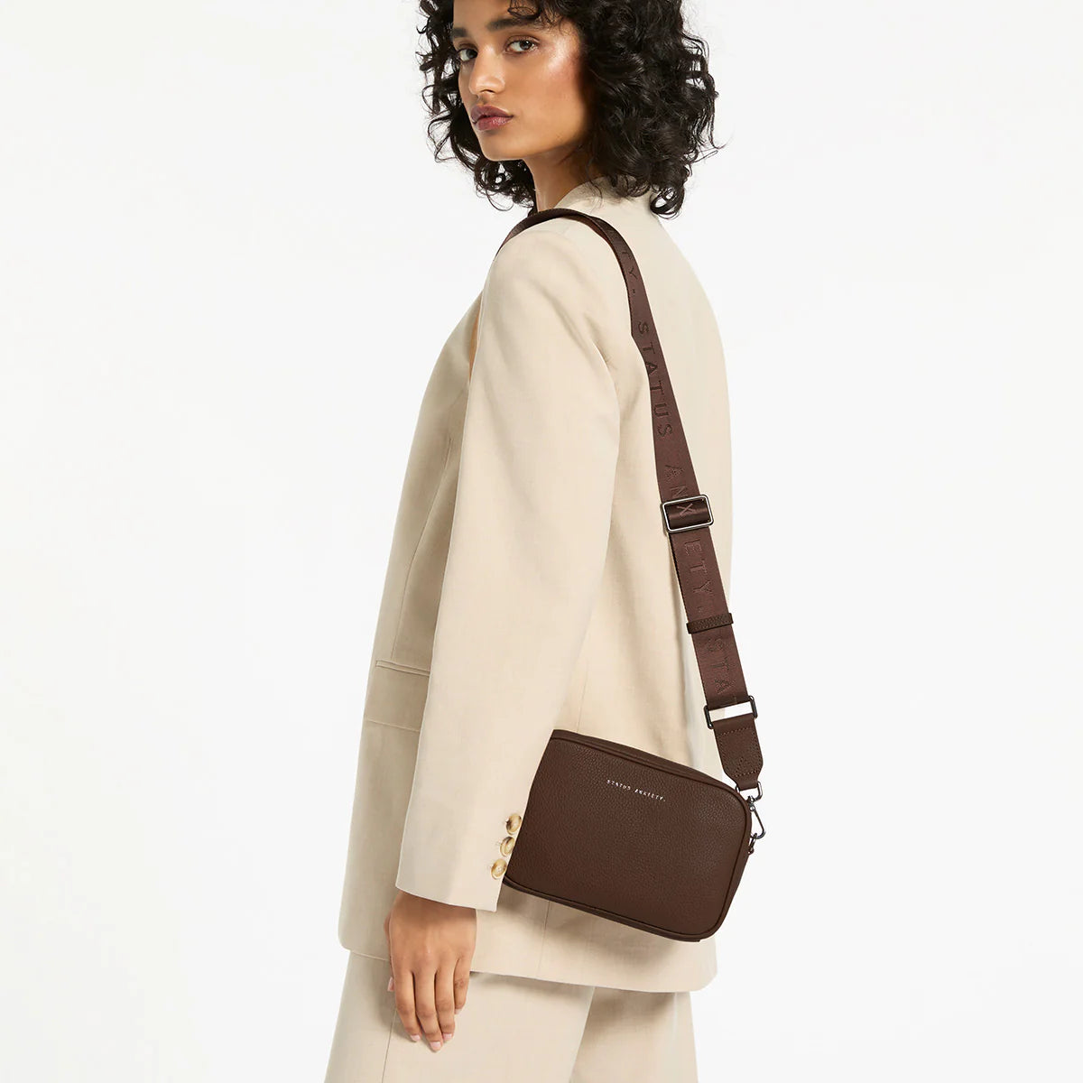 Status Anxiety Plunder With Webbed Strap Bag