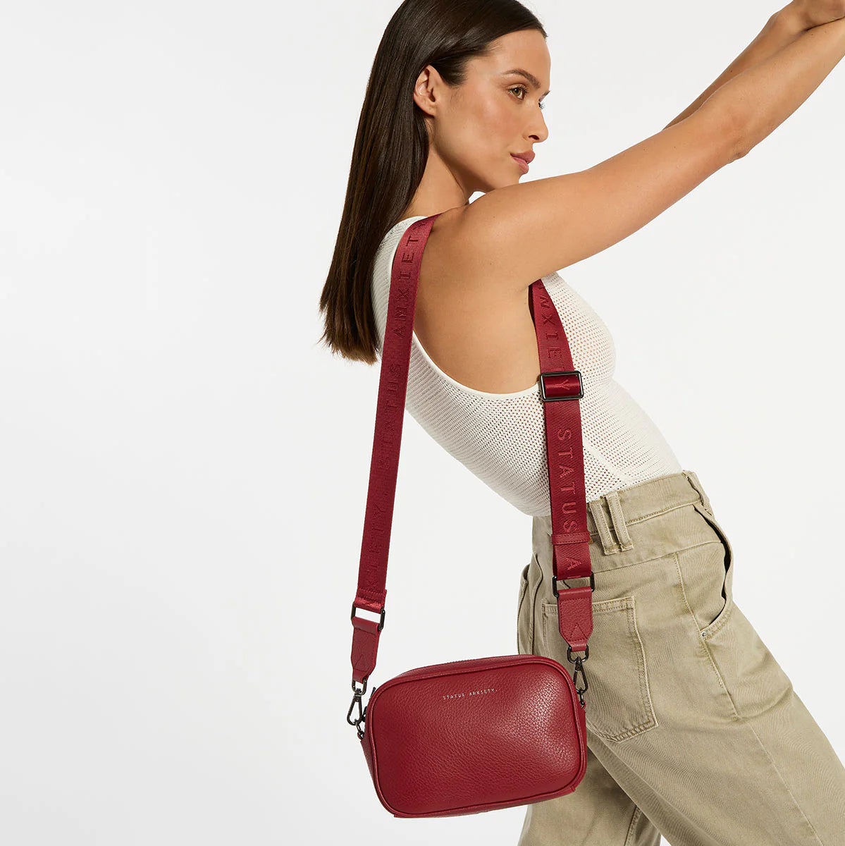 Status Anxiety Plunder With Webbed Strap Bag