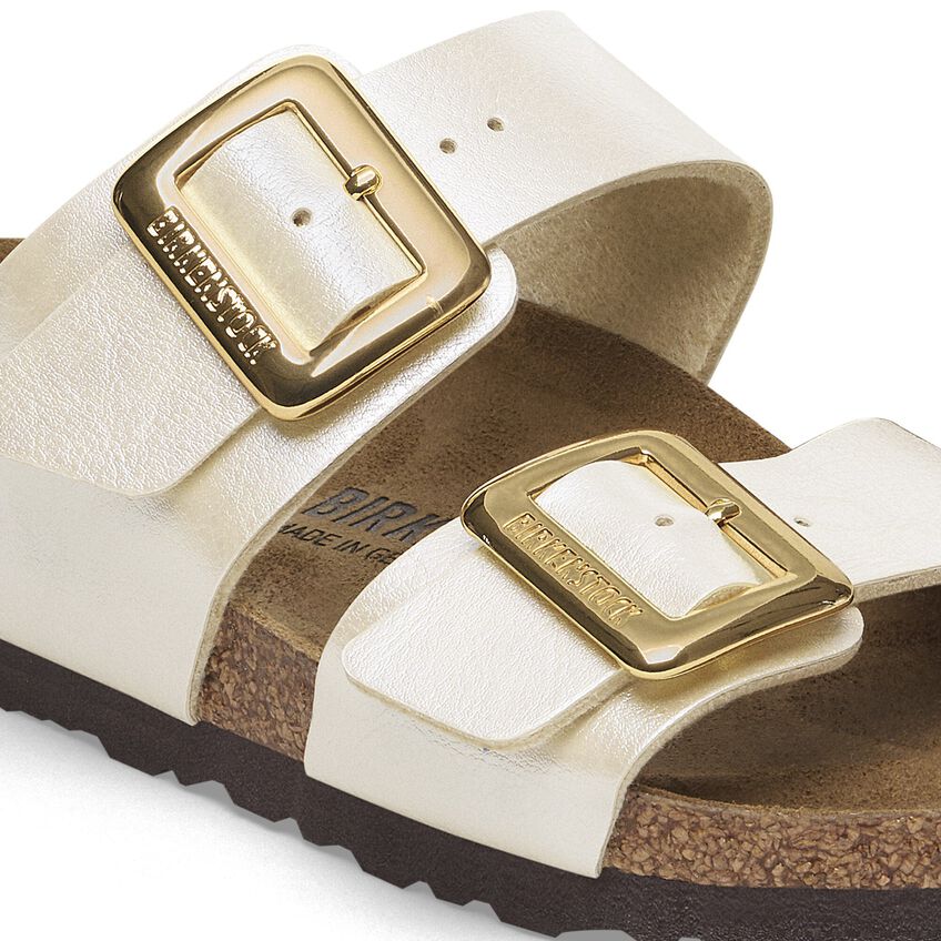 Birkenstock 1029463 Sydney Cushion Buckle  Graceful Pearl White Birko-Flor Regular