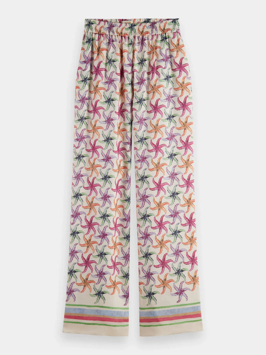 Scotch & Soda Gia Starfish Printed Pants