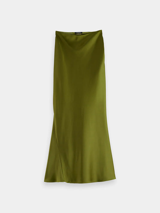 Scotch & Soda  Satin Midi Skirt