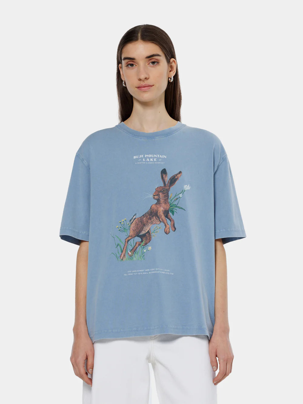 Scotch & Soda Washed Artwork T-Shirt