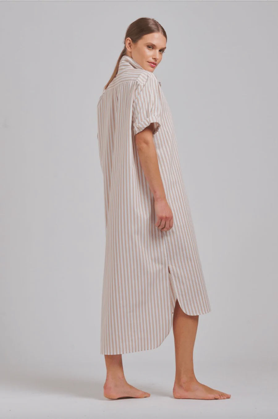 Shirty The Annie Relaxed Longline  Shirtdress