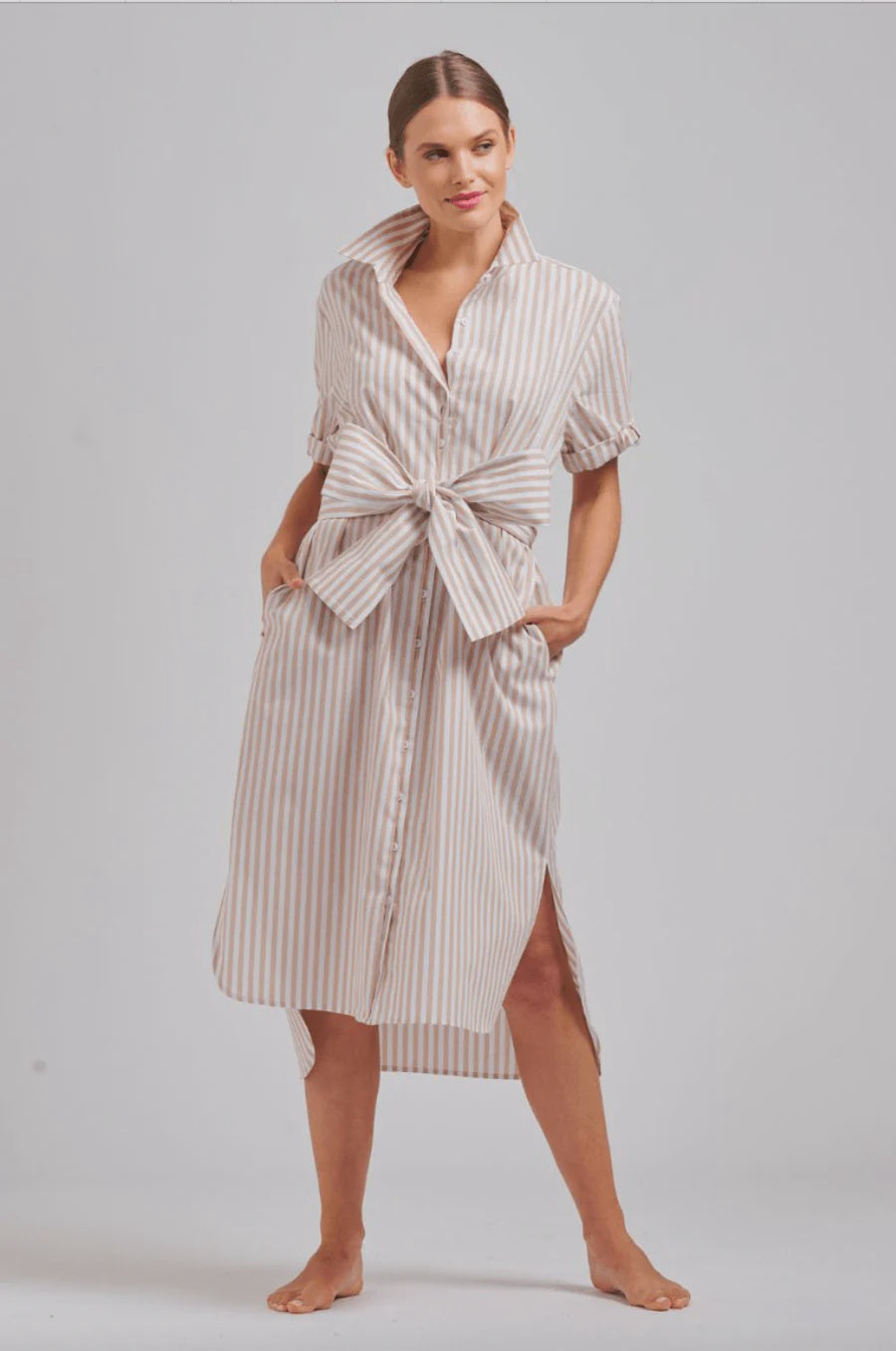 Shirty The Annie Relaxed Longline  Shirtdress