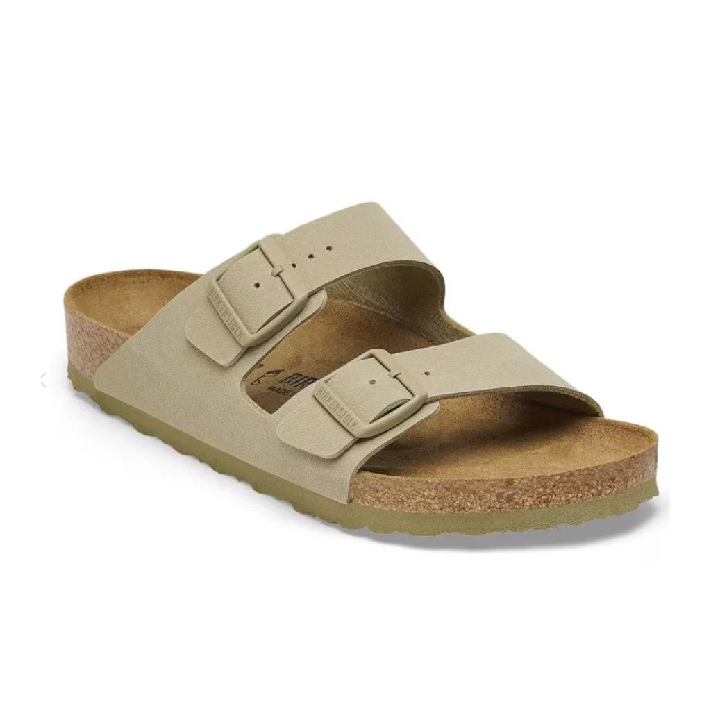Birkenstock 1027704 Arizona Faded Khaki Birko-Flor Regular
