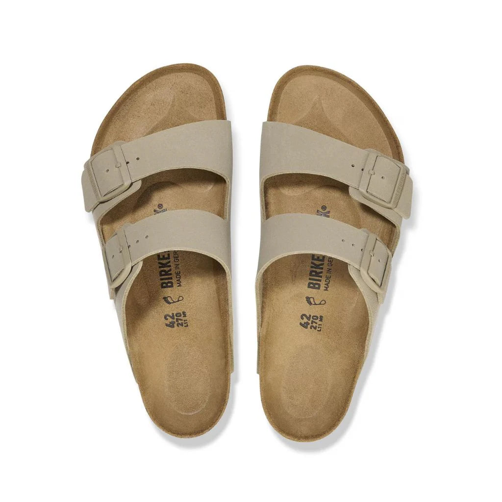 Birkenstock 1027704 Arizona Faded Khaki Birko-Flor Regular