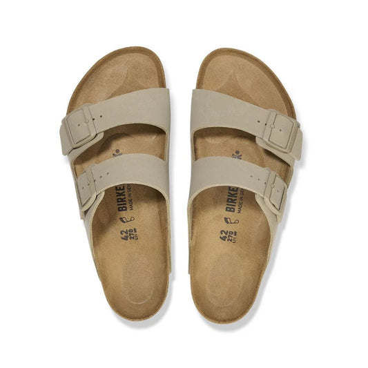 Birkenstock 1027704 Arizona Faded Khaki Birko-Flor Regular