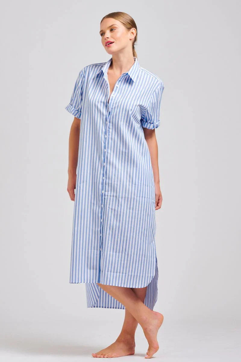 Shirty The Annie Relaxed Longline  Shirtdress