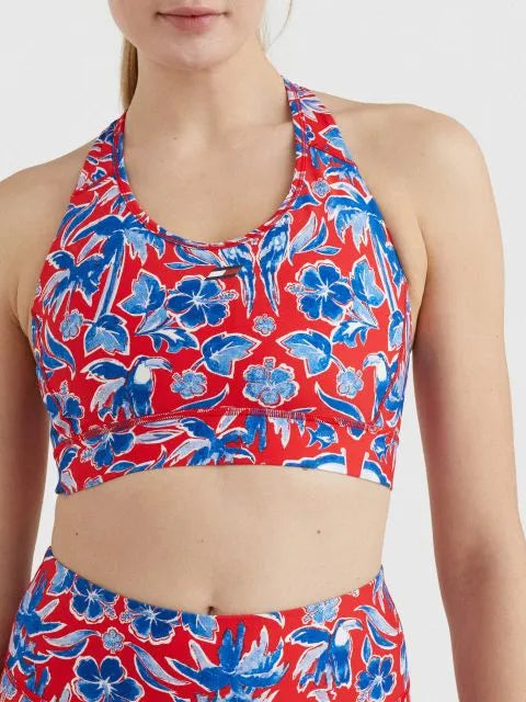 Tommy Hilfiger Mid Intensity Floral Island Print Bra