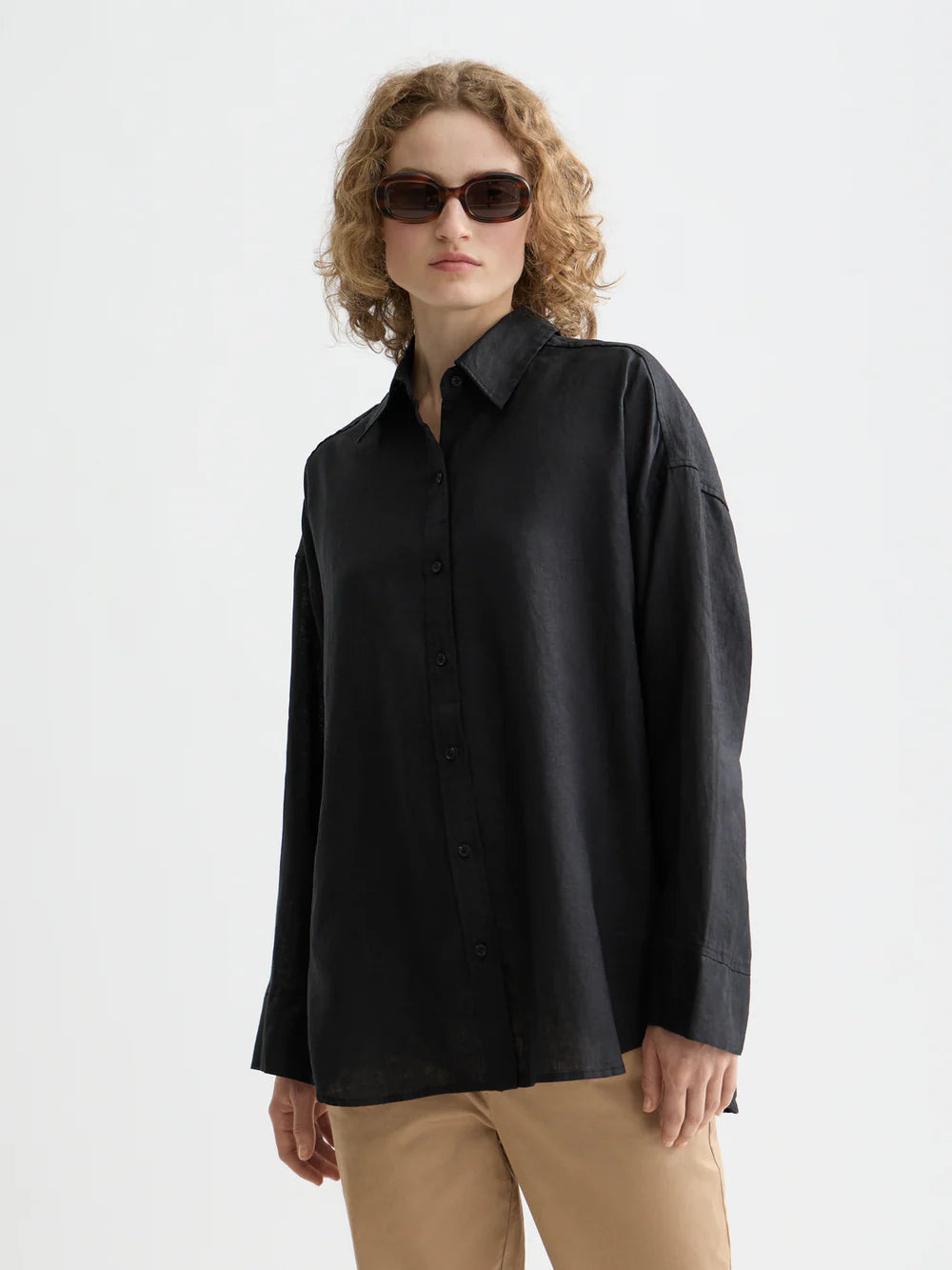 Scotch & Soda  Core Linen Shirt L/S