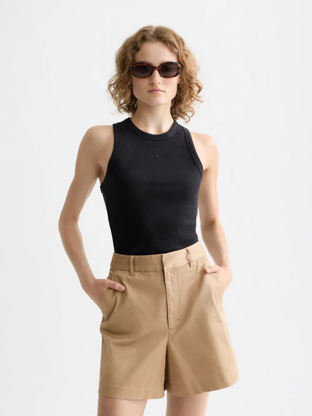 Scotch & Soda Core Rib Racer Tank