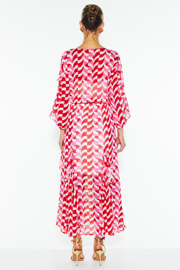 Fate + Becker Just Love Ruffle Dress