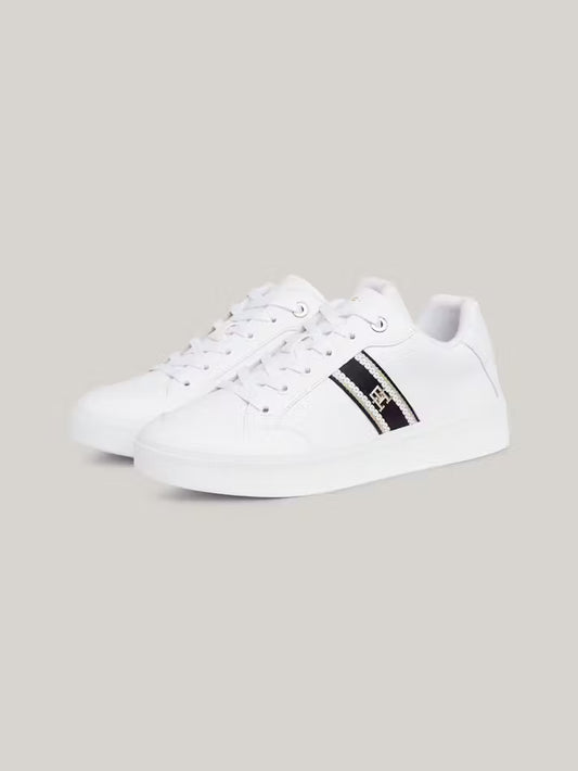 Tommy Hilfiger Webbing Court Sneaker White