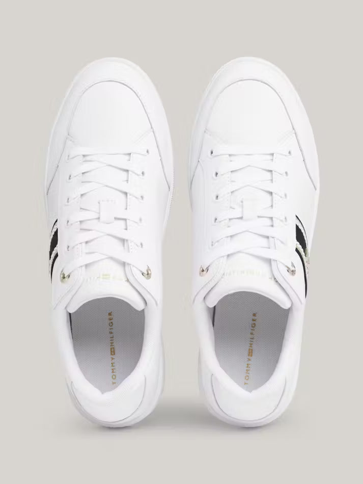 Tommy Hilfiger Webbing Court Sneaker White