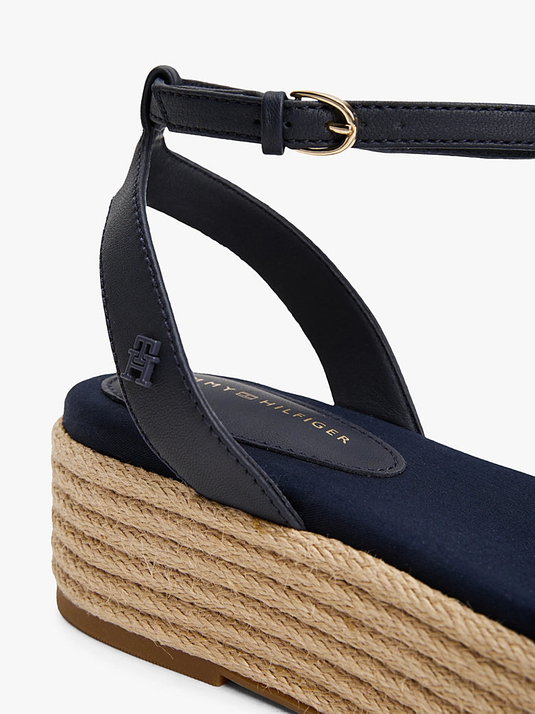 Tommy Hilfiger Knit Mesh Espadrille Platform Shoes