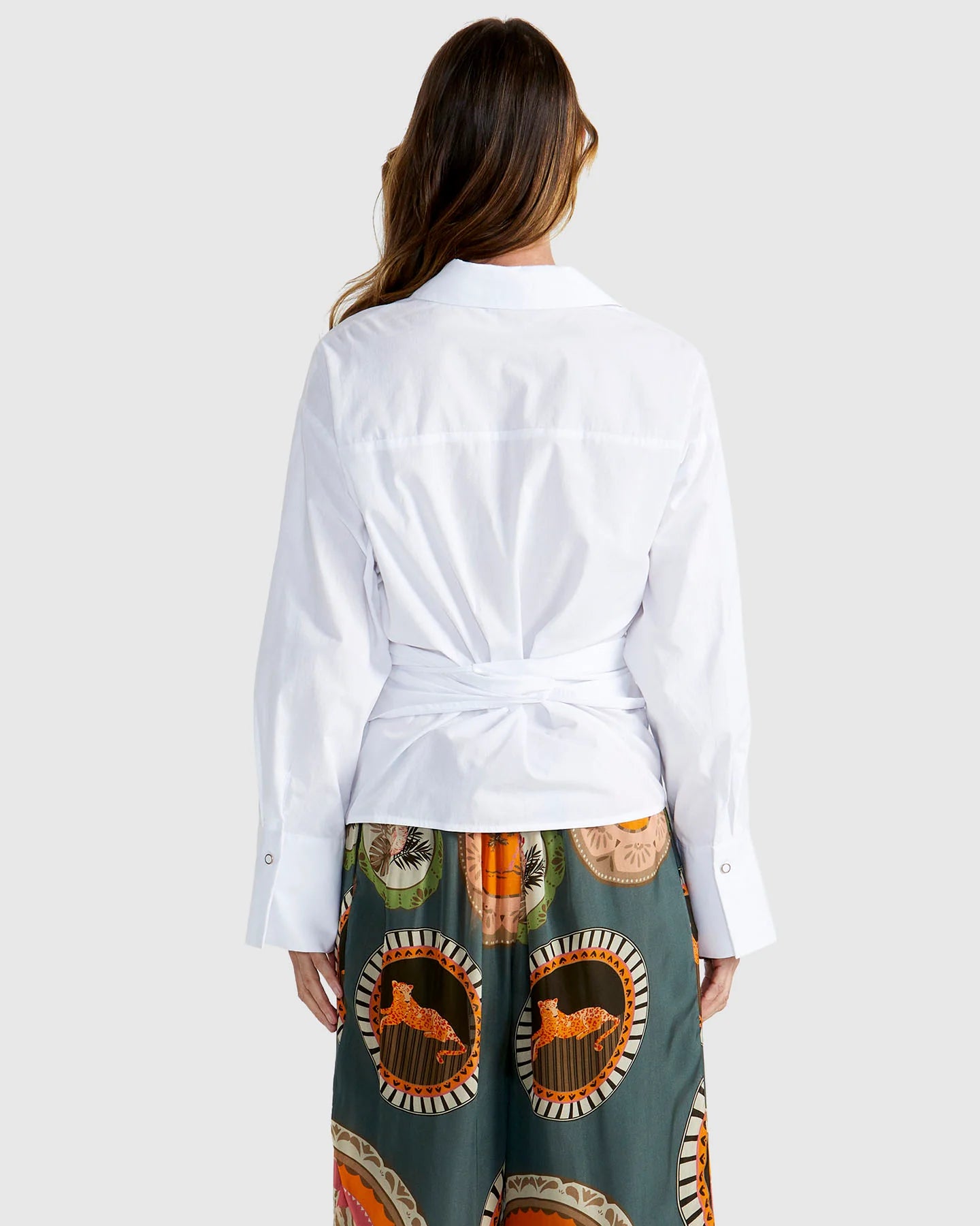 Fate + Becker Wildflare Wrap Shirt