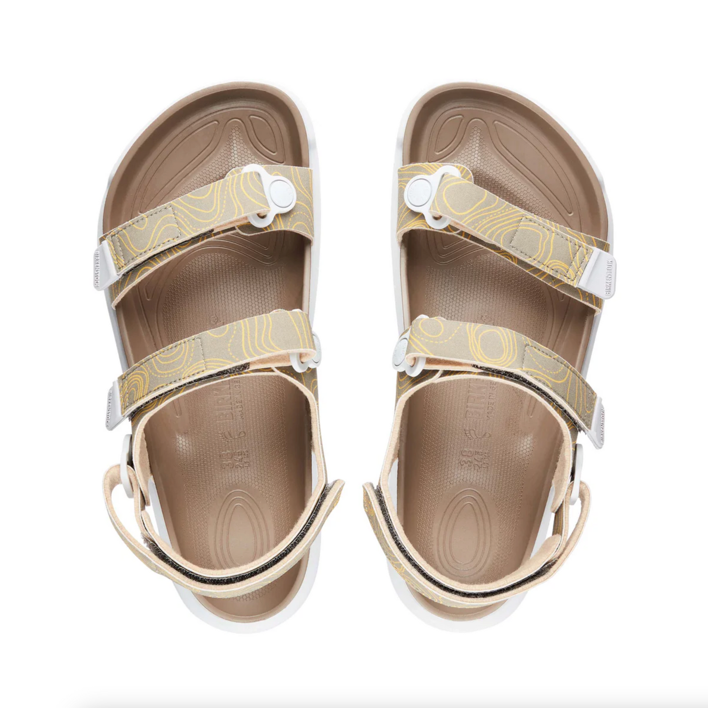 Birkenstock 1022258 Kalahari Tecflor Khaki Birko-Flor Regular
