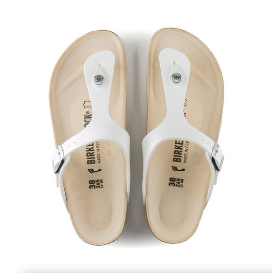 Birkenstock 0745531 Gizeh BS Birko-Flor White Regular