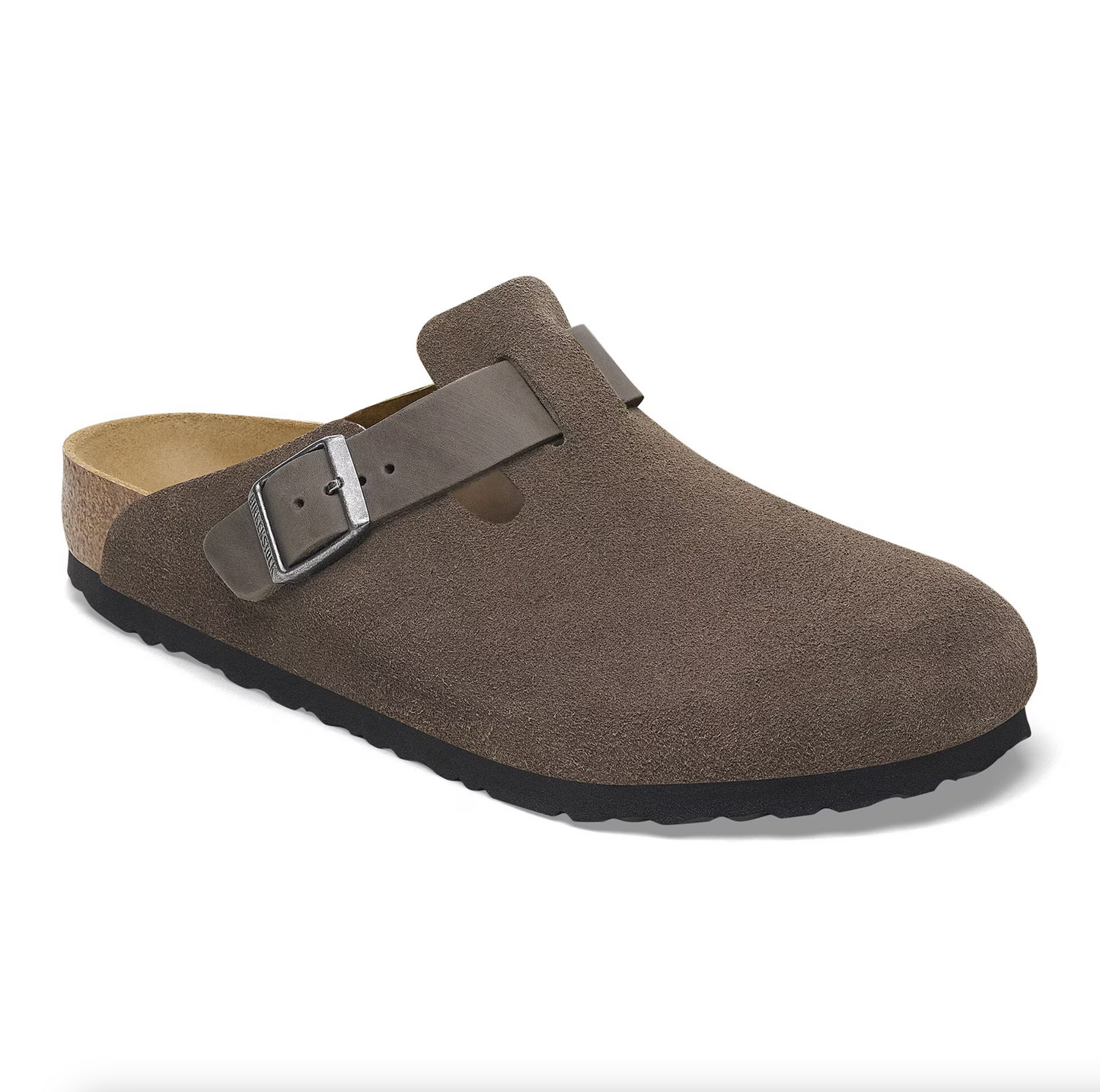 Birkenstock 1029210 Boston BS Mixed Leather Concrete Gray