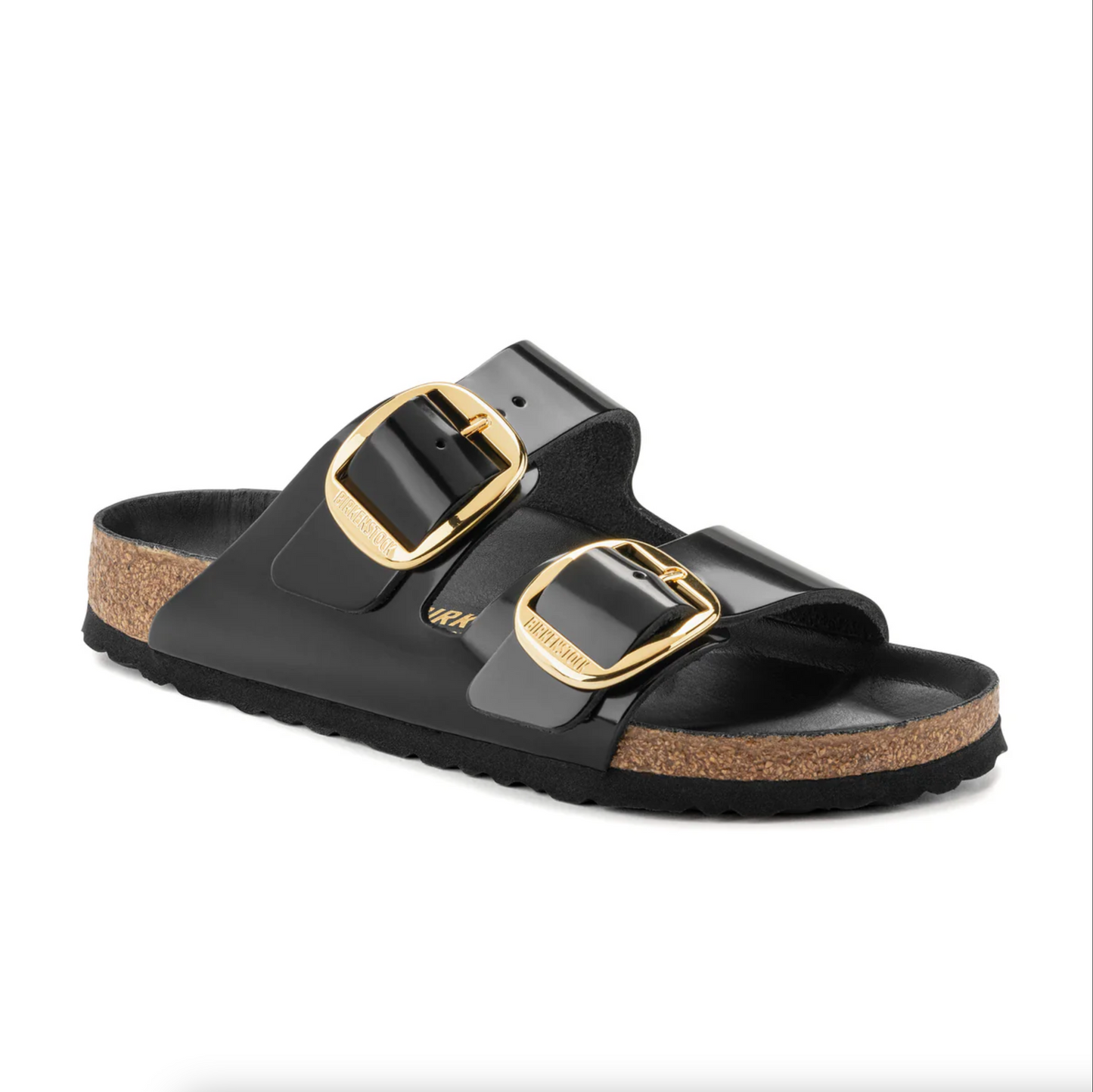 Birkenstock 1021471 Arizona Big Buckle High-Shine Black Regular
