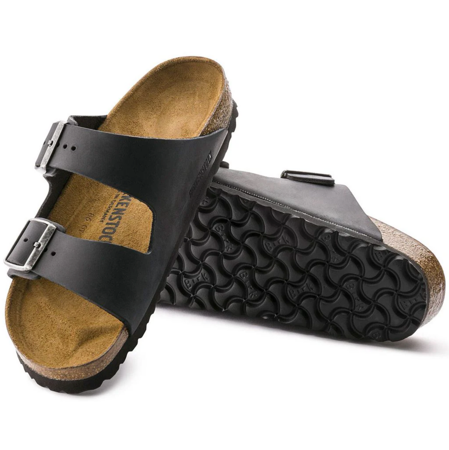 Birkenstock 0552113 Arizona NU Oiled Black Narrow