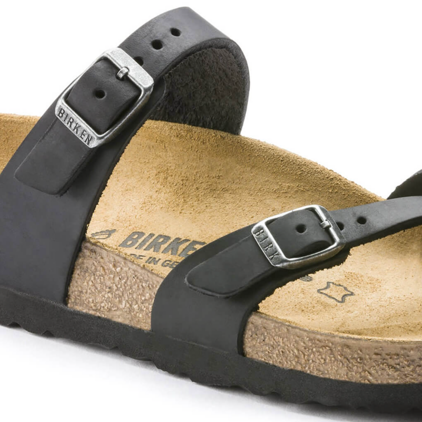 Birkenstock 0171481 Mayari Black Oiled Leather Regular