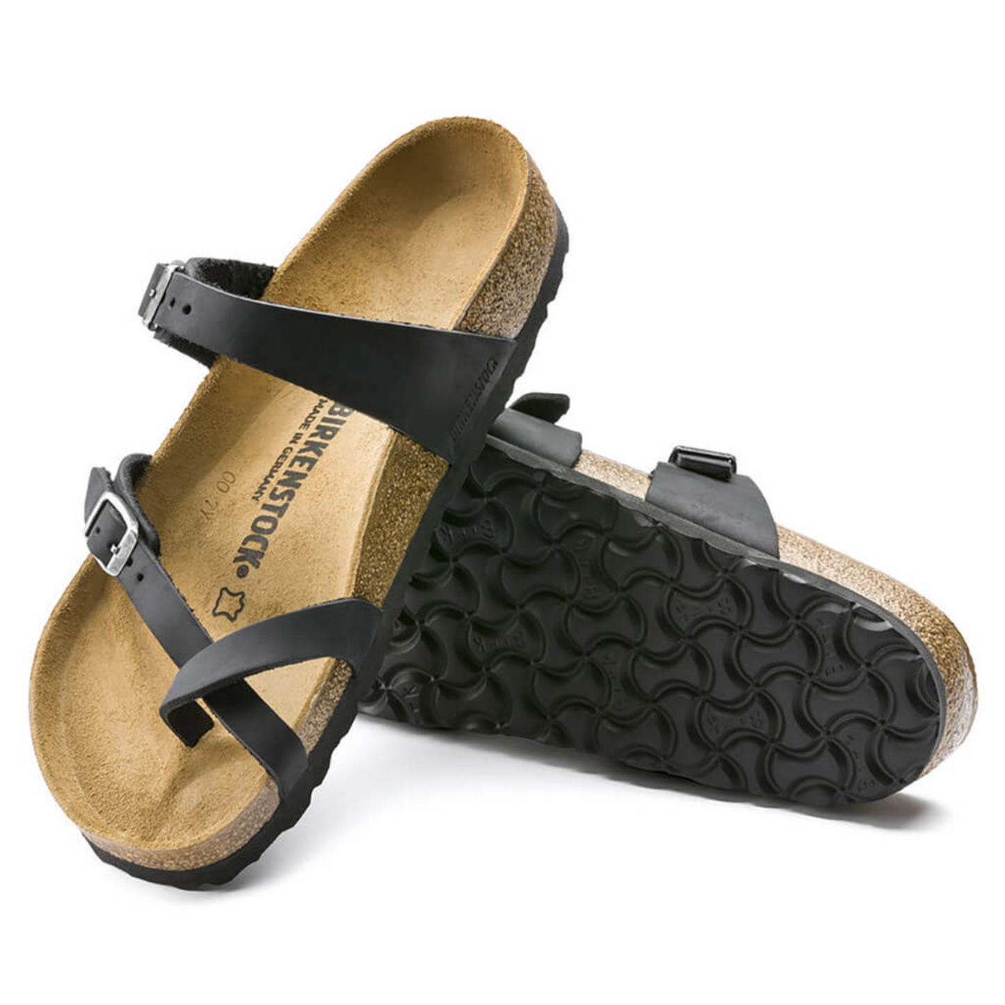Birkenstock 0171481 Mayari Black Oiled Leather Regular