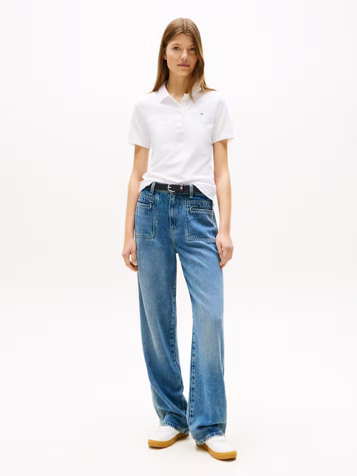 Tommy Hilfiger 1985 Slim Pique Polo (BSR)