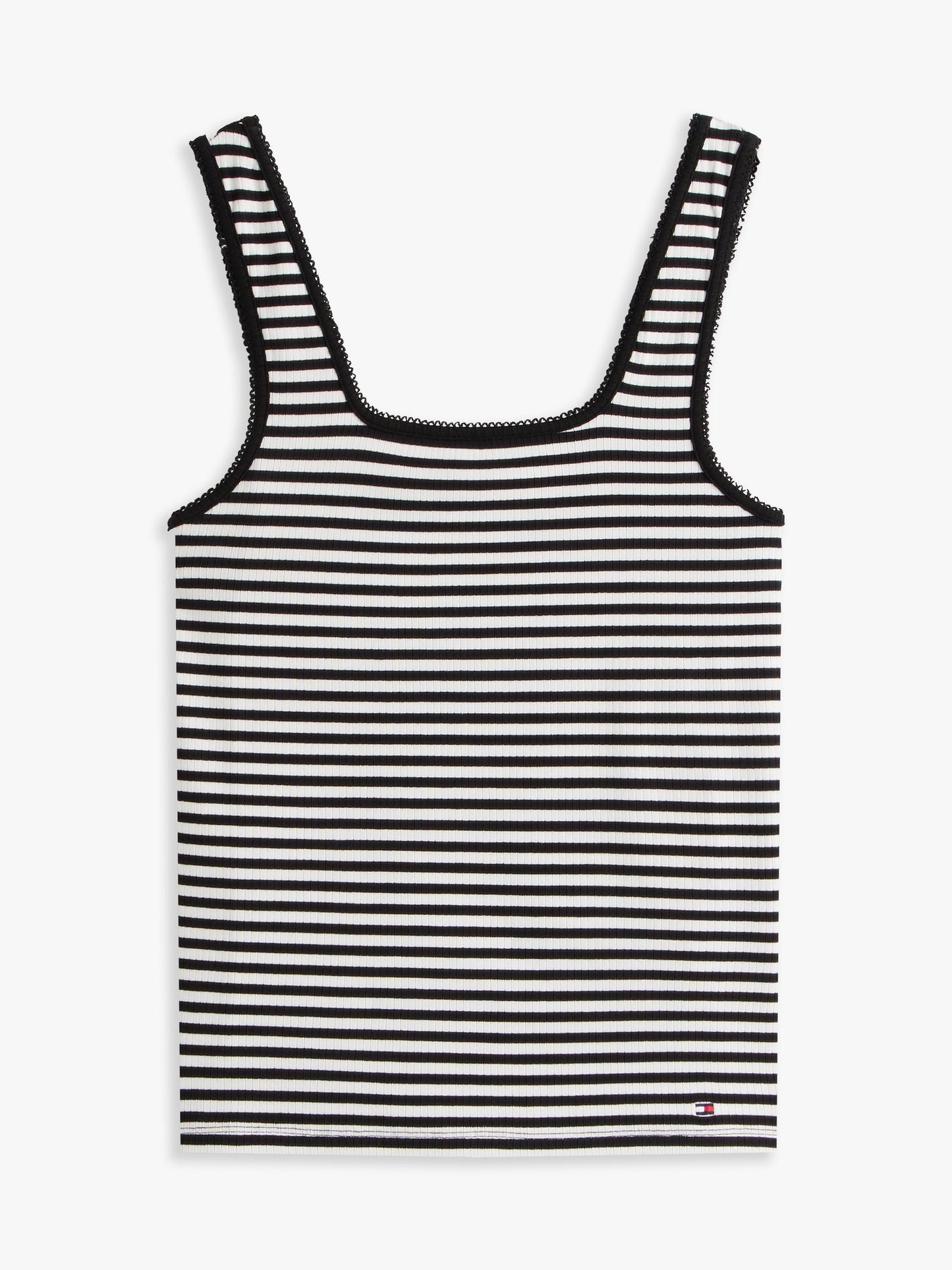 Tommy Hilfiger 5X2 Rib Slim Square-NK Tank