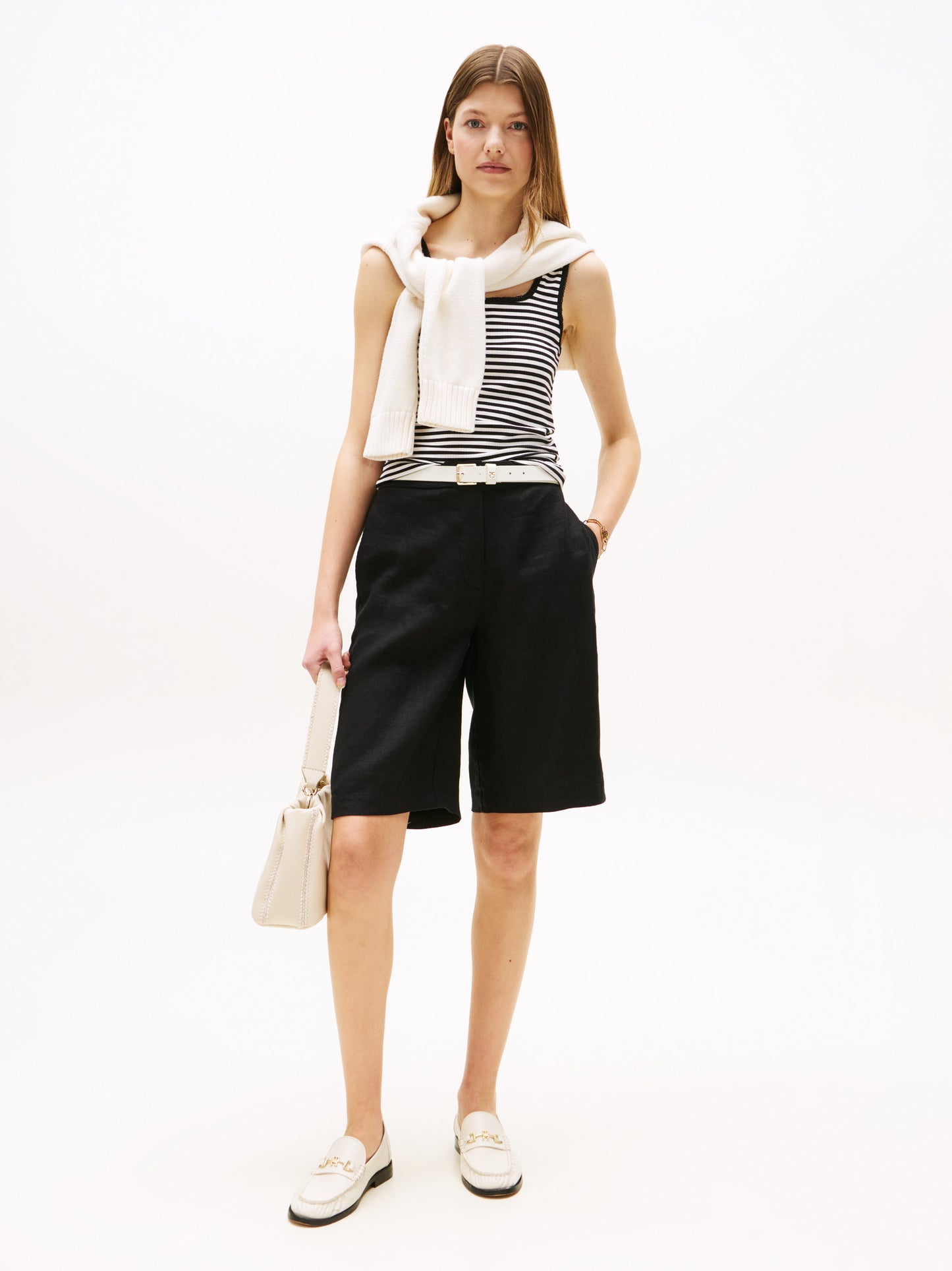 Tommy Hilfiger 5X2 Rib Slim Square-NK Tank