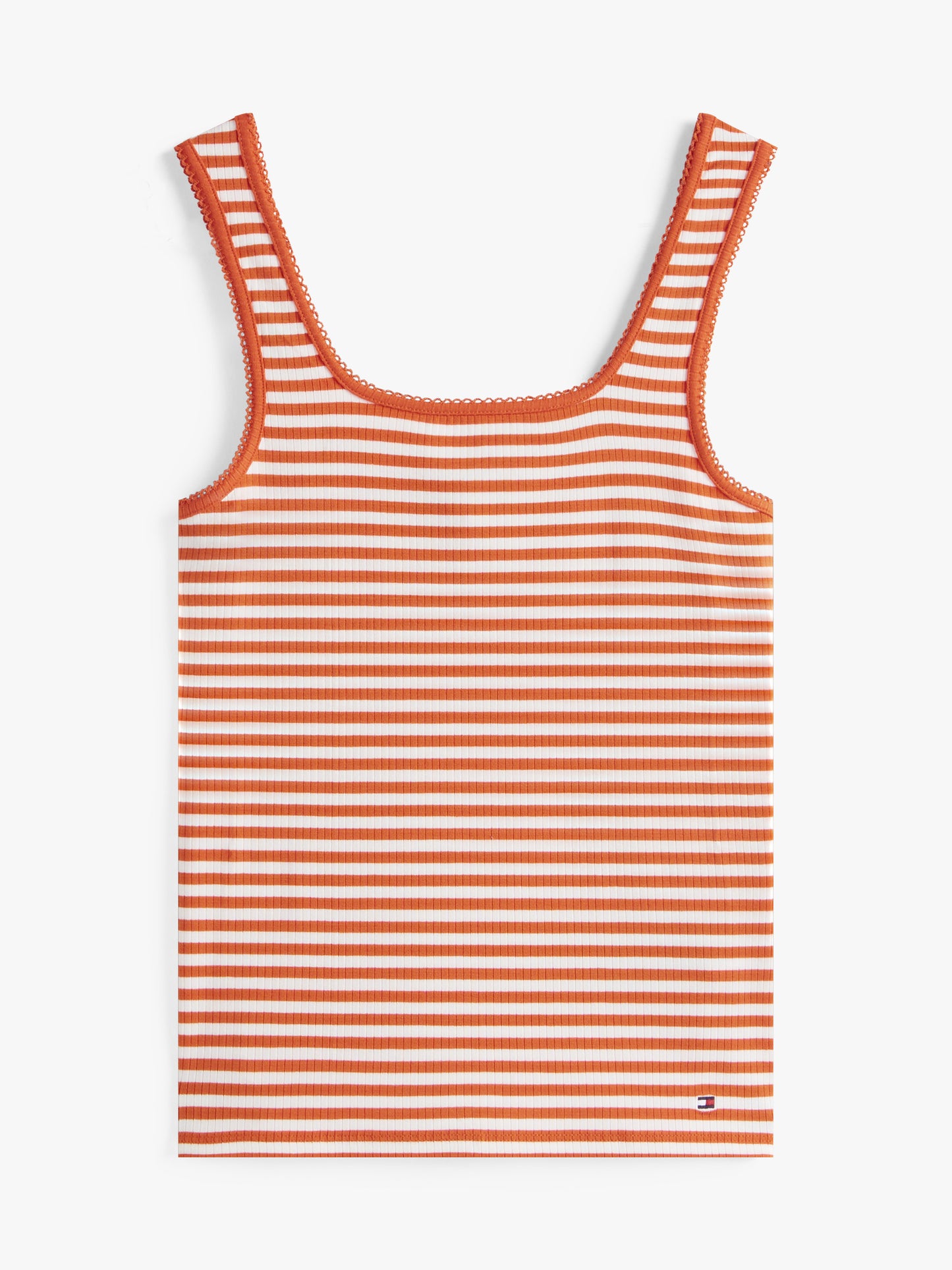 Tommy Hilfiger 5X2 Rib Slim Square-NK Tank