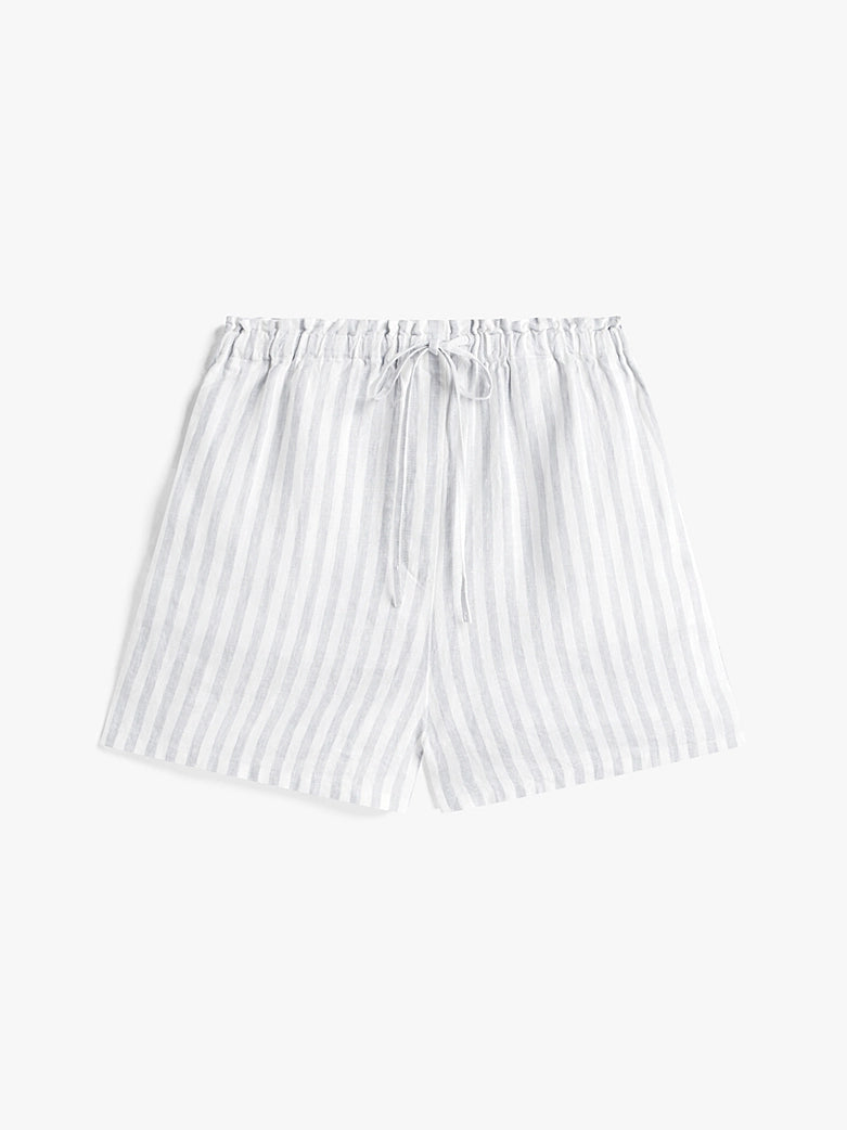 Tommy Hilfiger Linen Stripe Pull On Short