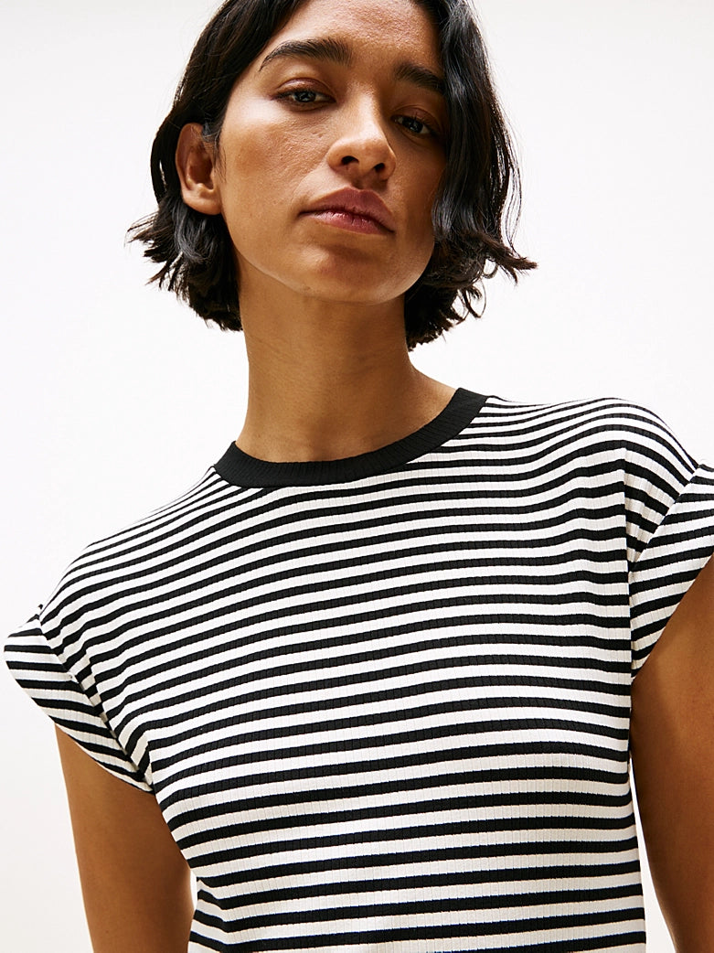Tommy Hilfiger Rib Short Regular Fit Tee Dress
