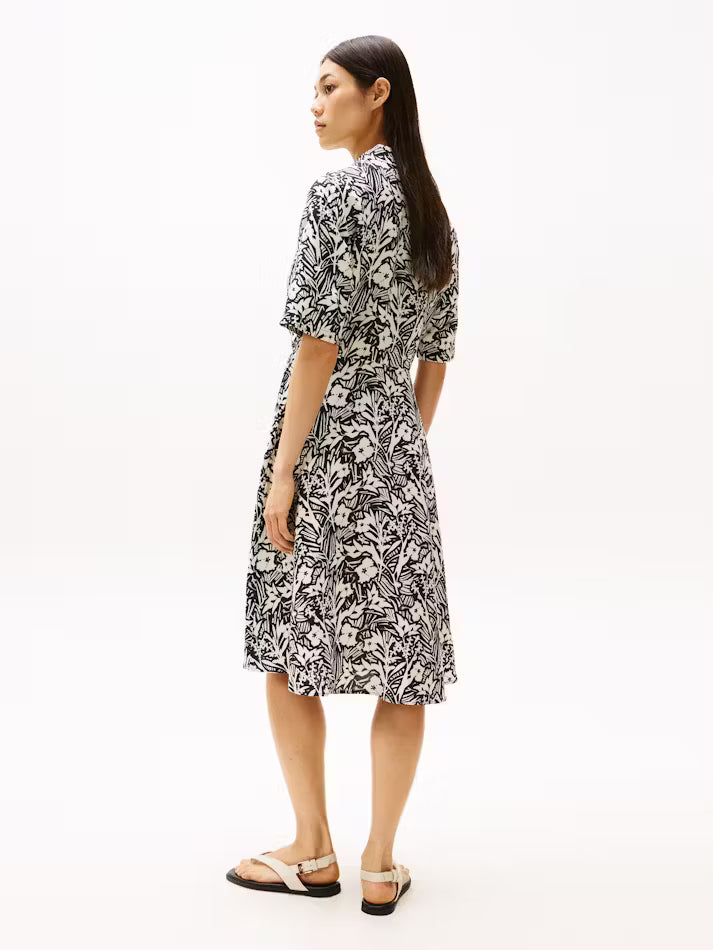 Tommy Hilfiger Linen Vis Knotted S/S Dress