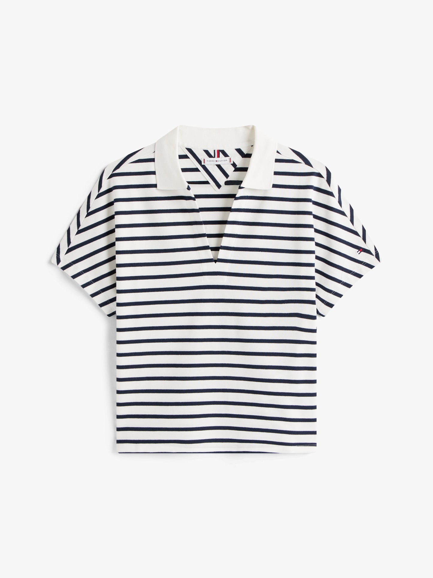 Tommy Hilfiger Lyocell Tipping Open S/S Polo