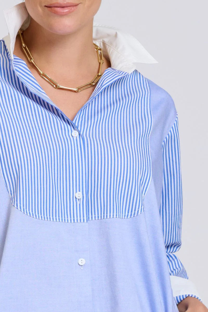 Shirty Classic Bib Shirt Dress