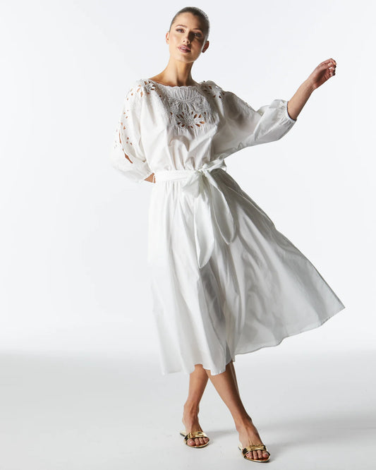 Fate + Becker Lily Pond Embroidered Dress